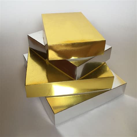 metallic finish on box|metallic finish paper box.